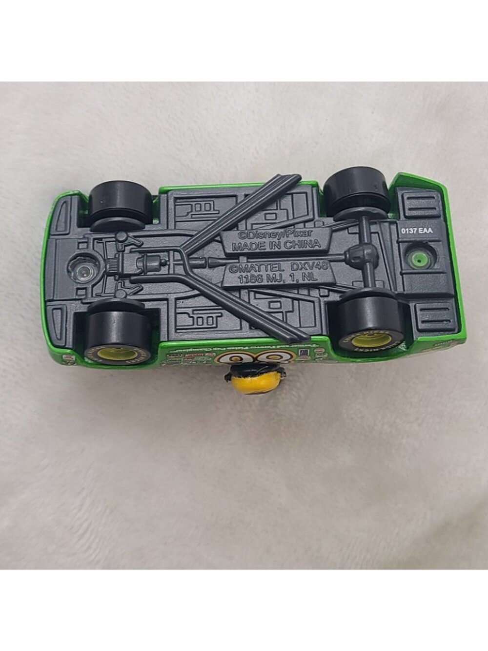 Disney Pixar Cars 3 Chick Hicks with Headset Mattel 1:55 Diecast DXV48 - Picture 7 of 9